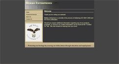 Desktop Screenshot of mekkoenterprises.com